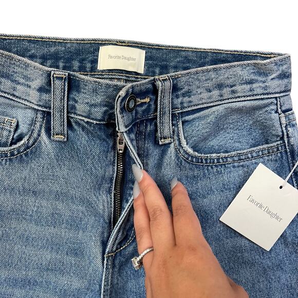 NWT Favorite Daughter Tommy Mid Rise Boyfriend Jeans Size 24 - Picture 4 of 10